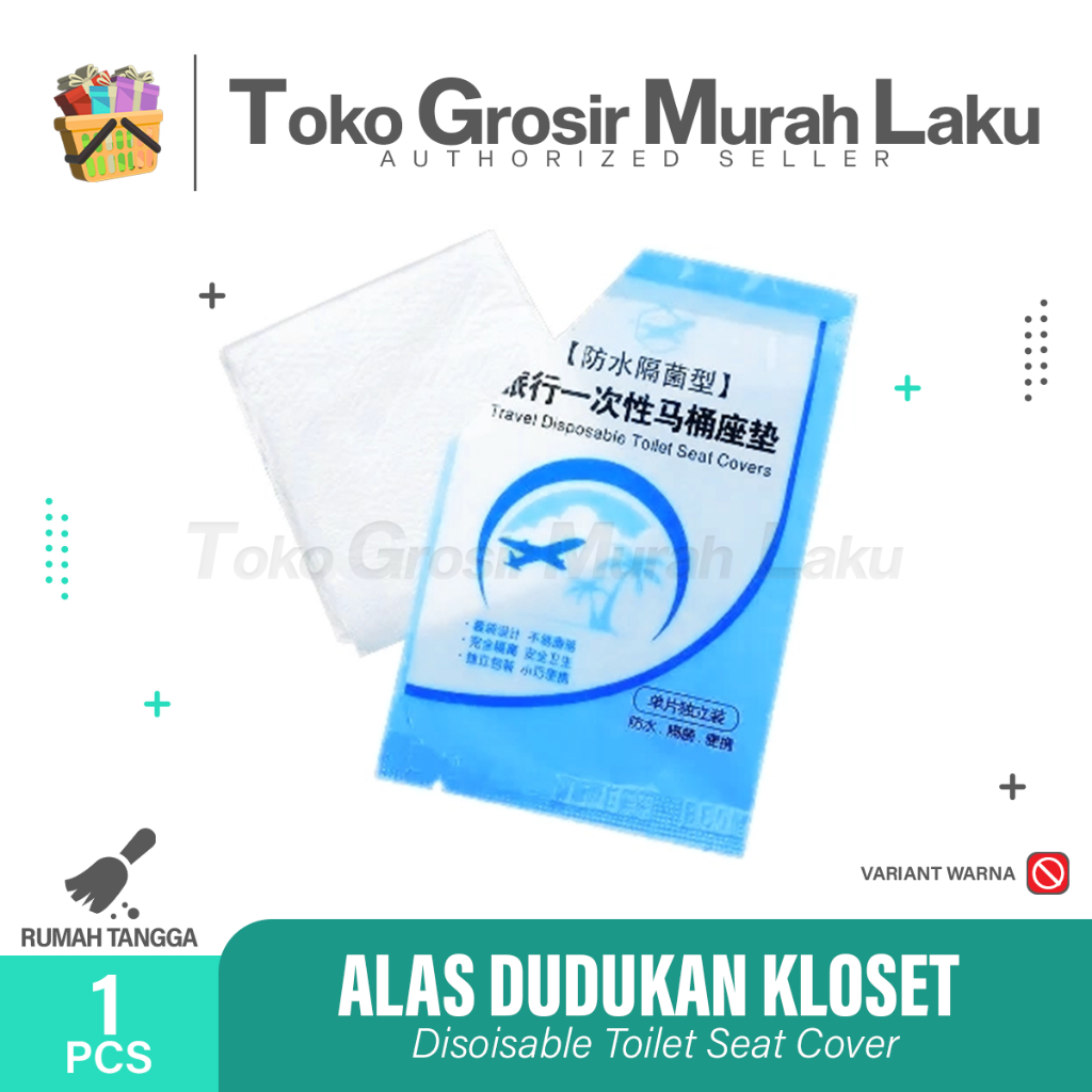 Tissue atau Tatak Toilet Seat Cover Alas Duduk Closet Tissue Portable Tisu Wc 001