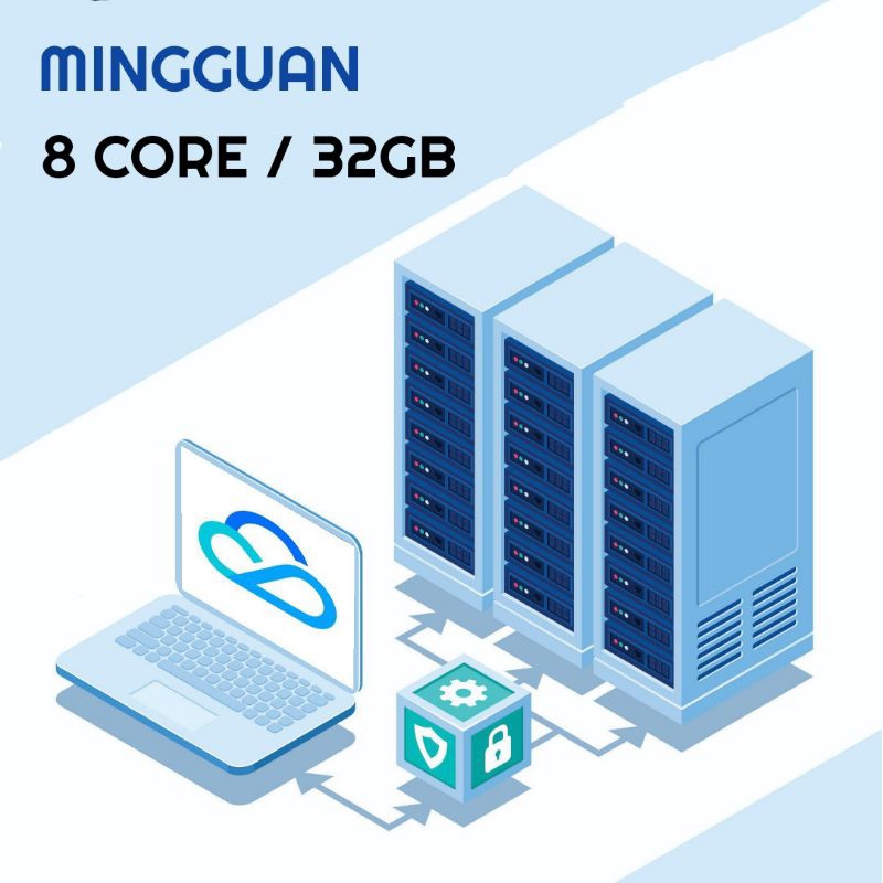 RDP 8 CORE vCPU 16GB Windows Garansi