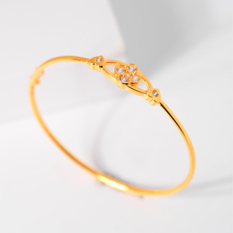 Gelang Emas Pipo Anak Bunga 5 Mata - Toko Emas Gadjah