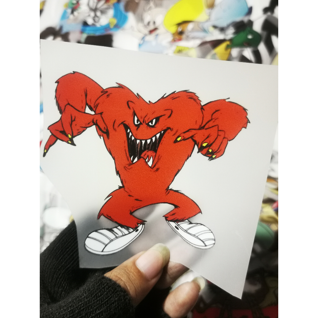 SABLON DTF SETRIKA UNTUK KAOS TOTEBAG TOPI SERIAL LOONEY TUNESKARAKTER GOSSAMER