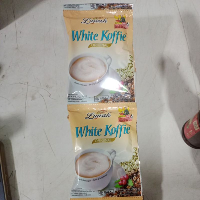 

Luwak white koffie 20 gr 1 Renceng isi 10 pcs