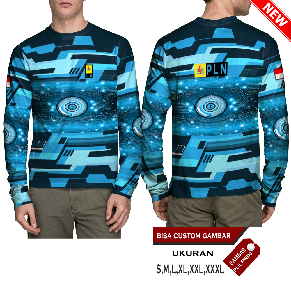 Jual Baju Sragam Pln Listrik Pintar Kaos Pakaian Printing