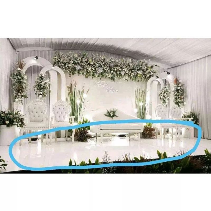 15 meter karpet melamin pelaminan/karpet jalan Decorasi