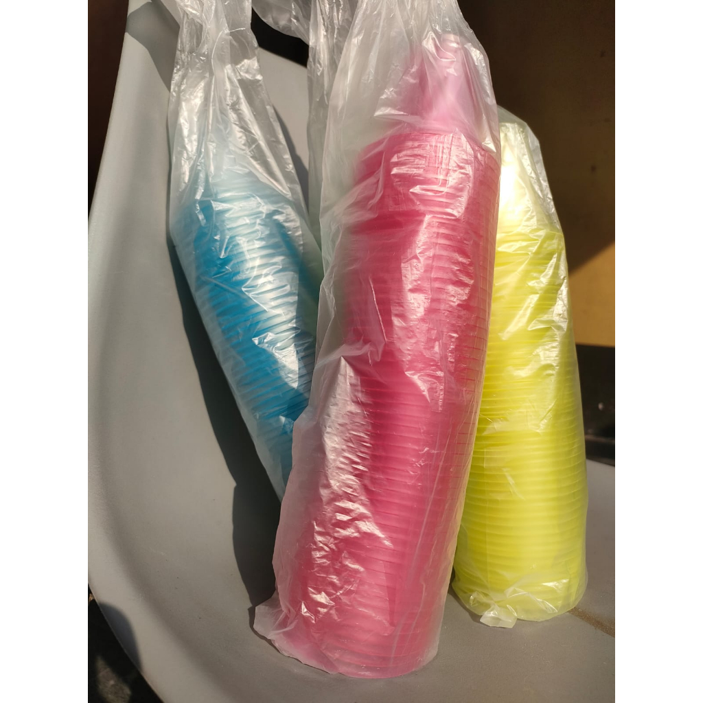 Gelas cup plastik 120ml isi 50 pcs