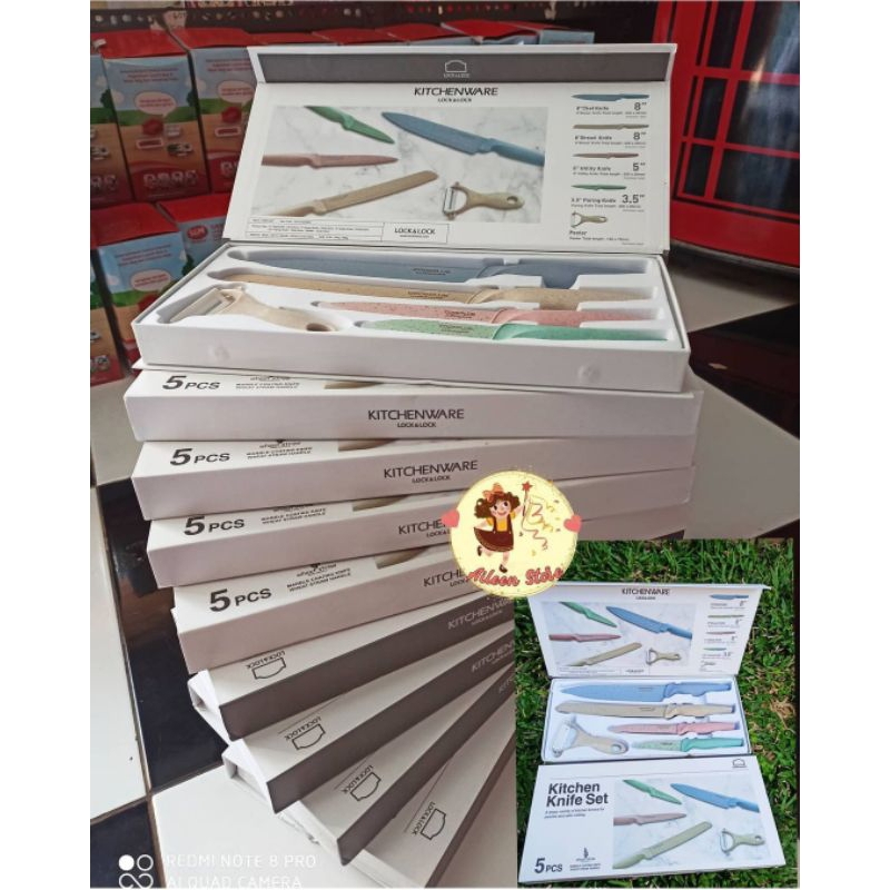 knife set Lock n lock original