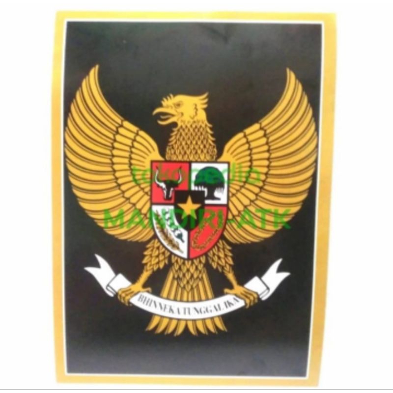 

POSTER GARUDA PANCASILA TANPA TEKS UKURAN 10R