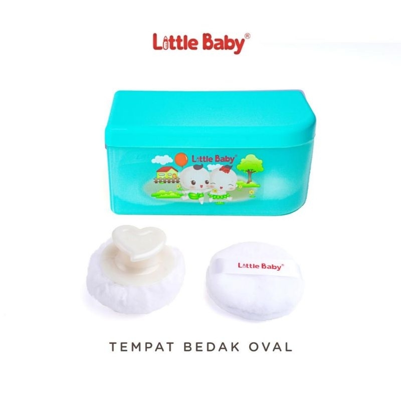 Little Baby Tempat Bedak Oval pp 2 puff