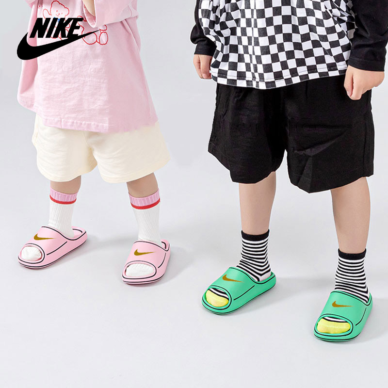 Nike Sandal Anak-Anak Sendal Anak Perempuan Karet Dan Eva Sandal Anak-Anak Yang Diimpor Size24-35