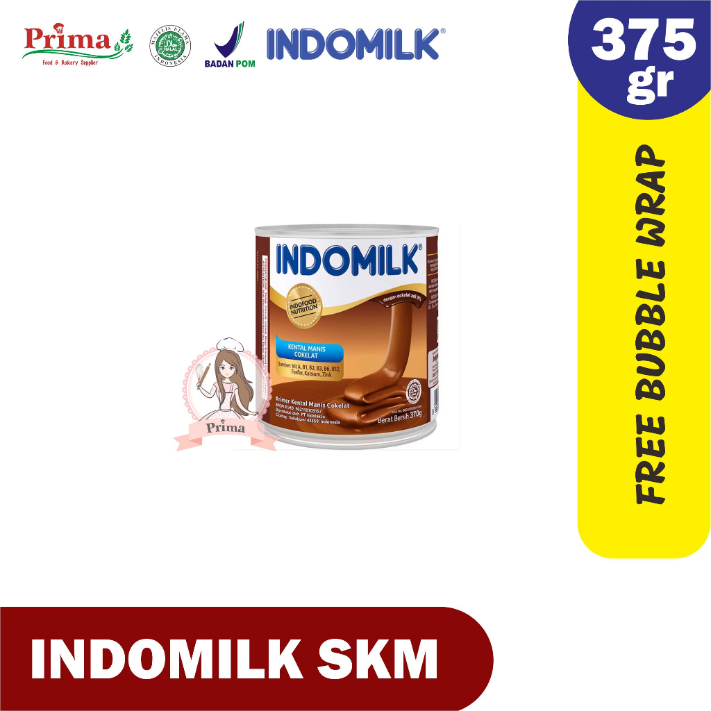 

Susu kental manis - INDOMILK coklat 370GR