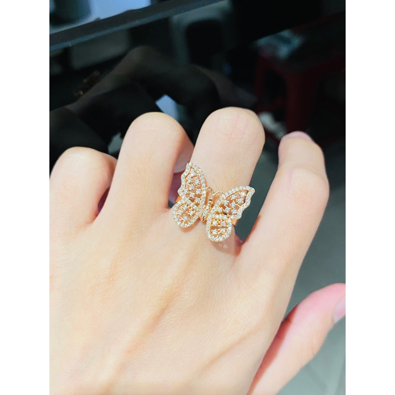 cincin kupu-kupu 17k