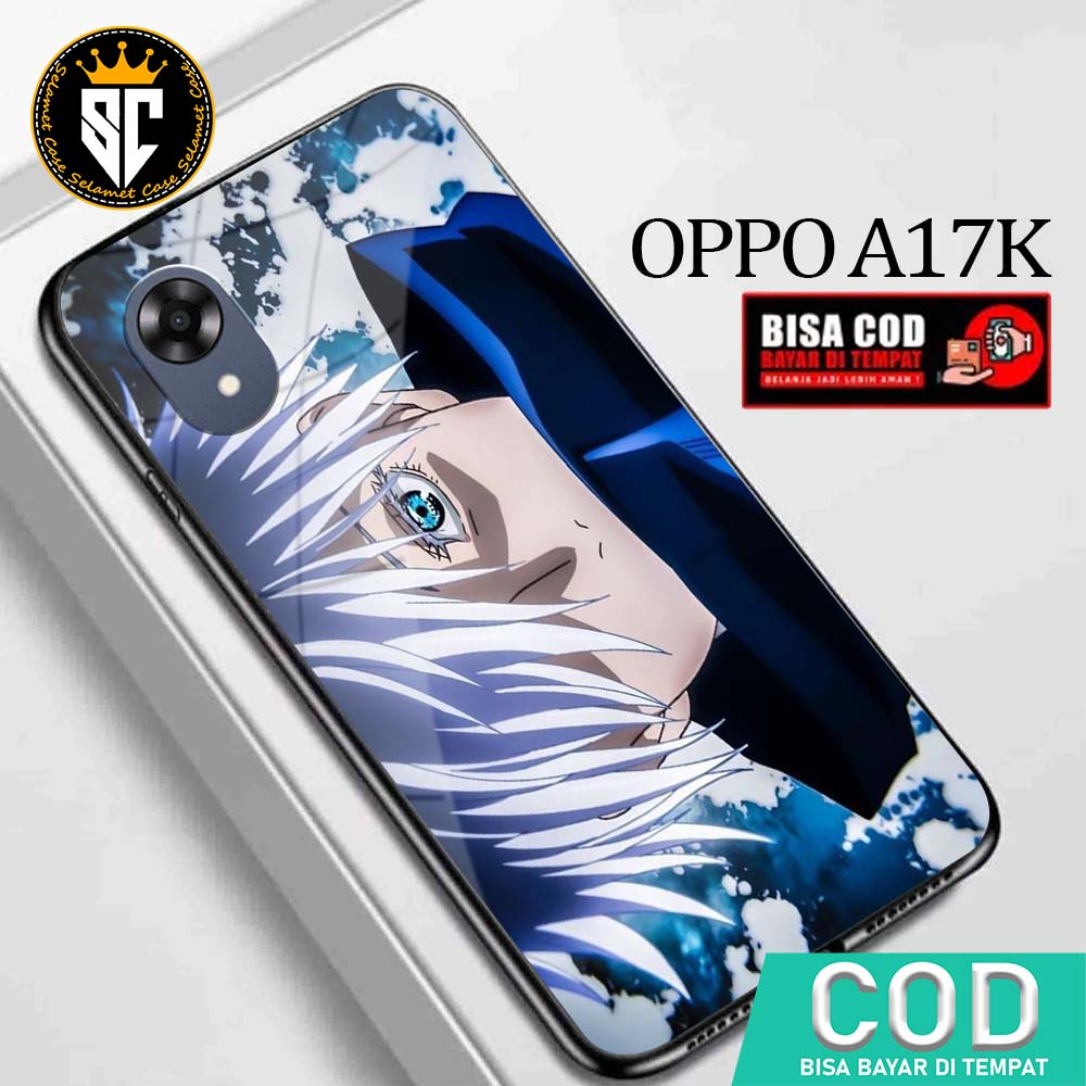 Case Oppo A17K Selamet Case [SUKUNA] Casing hp - Silikon hp - Pelindung hp - Kesing hp - Mika hp Ter