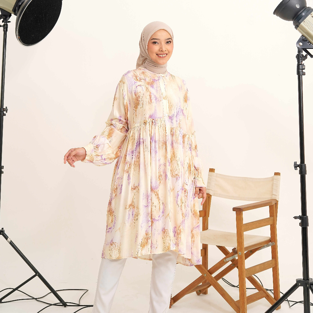 JUMBO - Shanum Tunik Jumbo Tunik Busui Tunik Silk dan Rayon