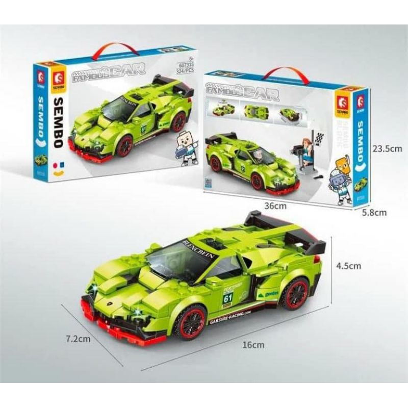 Lego Mobil Balap Lamborghini Veneno 607318