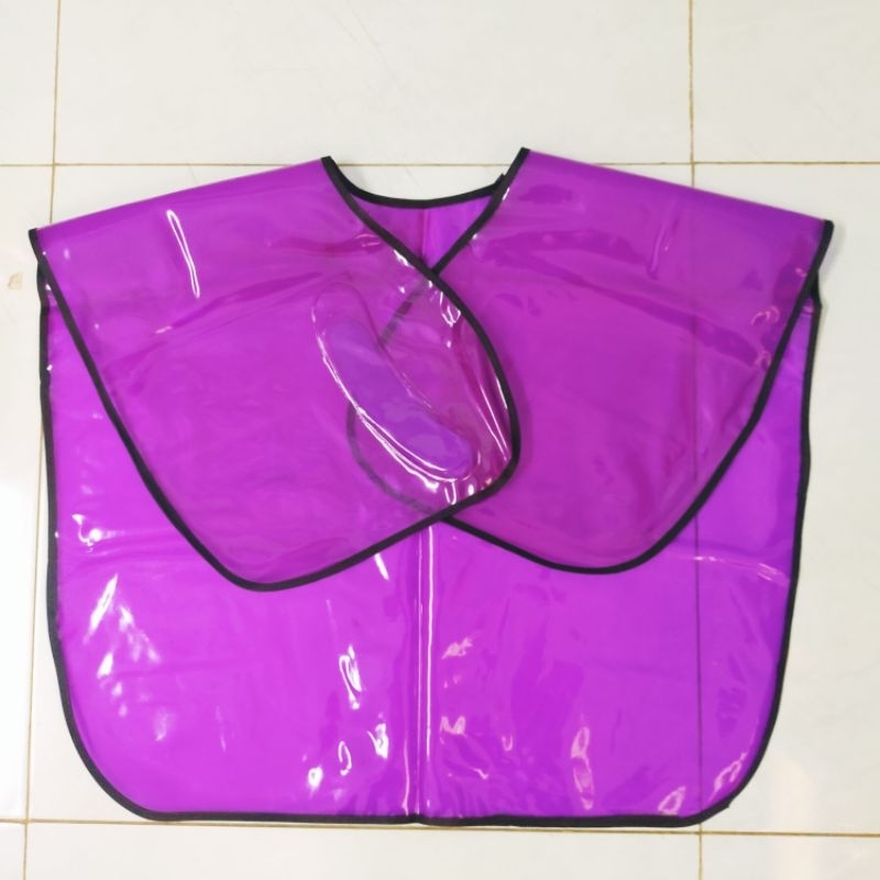 RK KIP CAT RAMBUT CAPE CAT RAMBUT JUBAH PLASTIK CAT RAMBUT