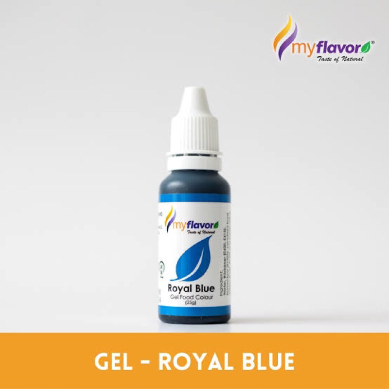 

My Flavor Gel Based Food Color Royal Blue - Pewarna Kue Makanan Halal