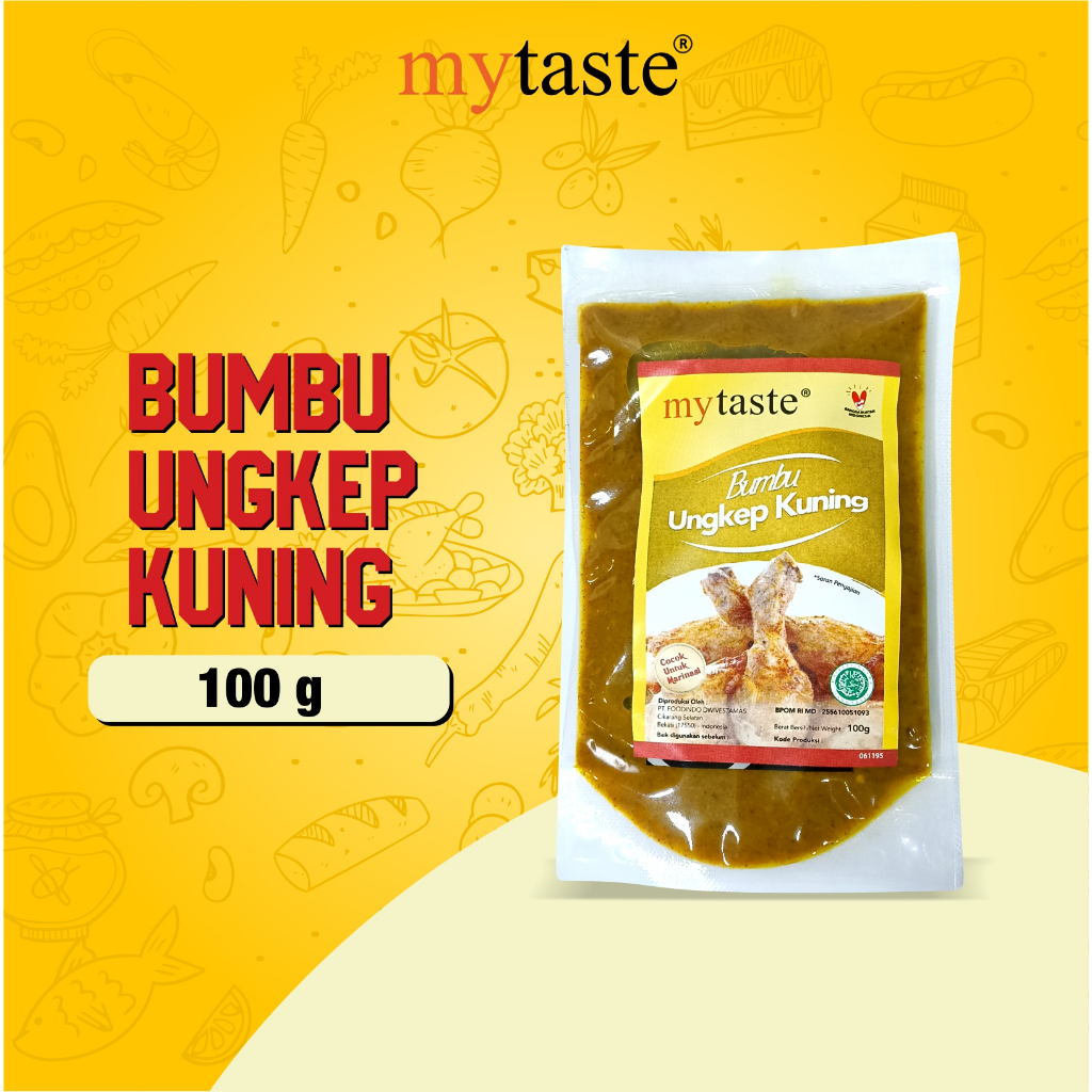 

Mytaste Bumbu Ungkep Kuning kemasan 100g