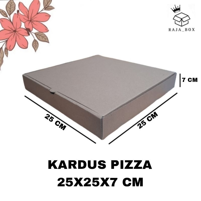 

Kardus Pizza 25x25x7 Kardus Kemasan Packaging