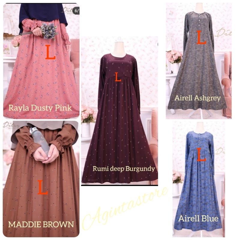 DITSY NIGHTGOWN  SIZE M & L