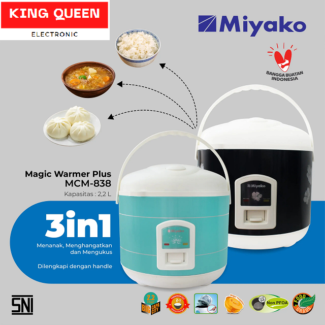 Magic Com 2,2 Liter Miyako MCM-838