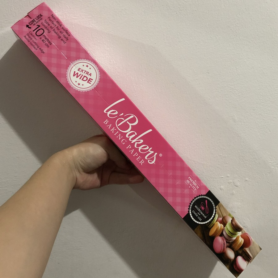 40 CM LeBakers / Baking Paper / Le Baker 40cm x10 M / Kertas Roti Premium / Kertas Roti