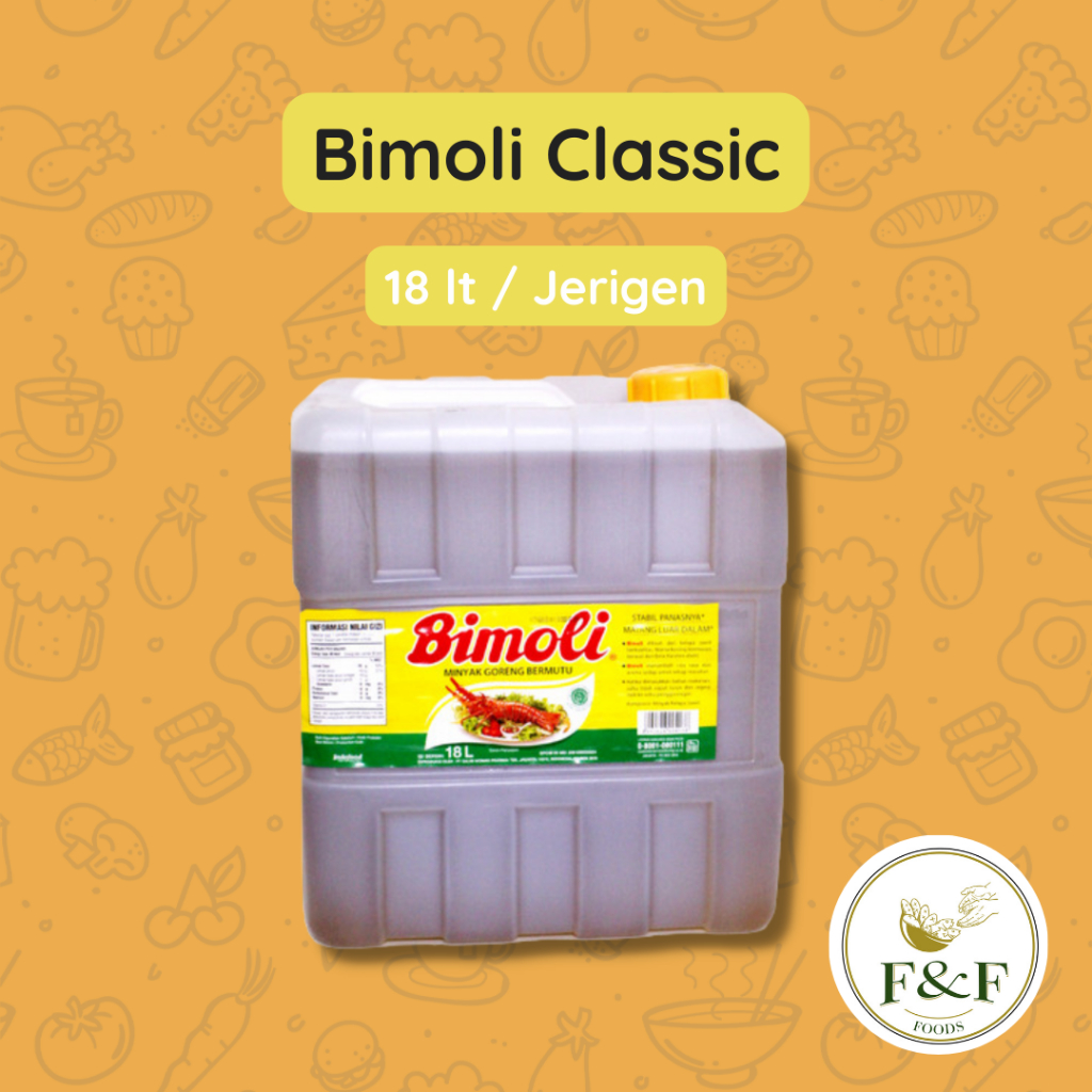 

Minyak Bimoli Classic 18 liter | Minyak Bimoli | Minyak Jerigen | Bimoli Jerigen