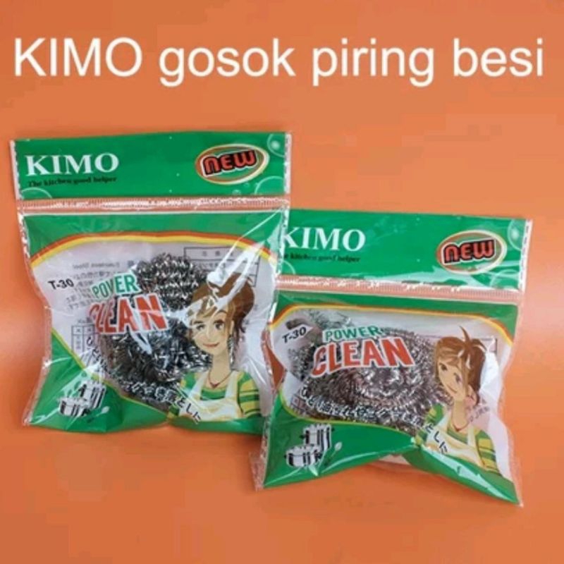 sabut kawat stainless per pack - sikat kawat merk kimo