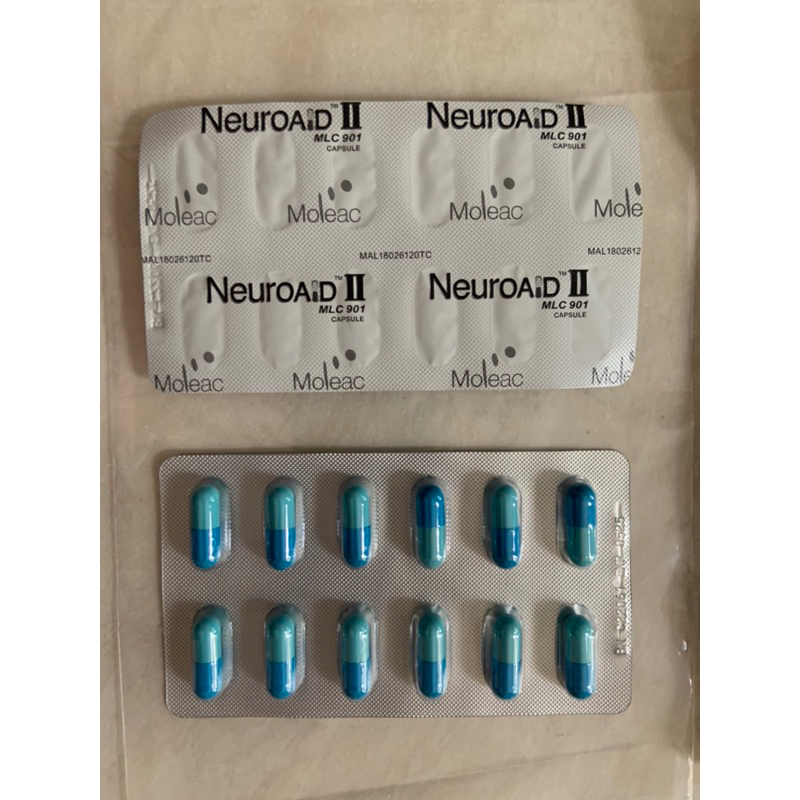 NEUROAID II MLC901 per strip / 12 VEGE CAPS