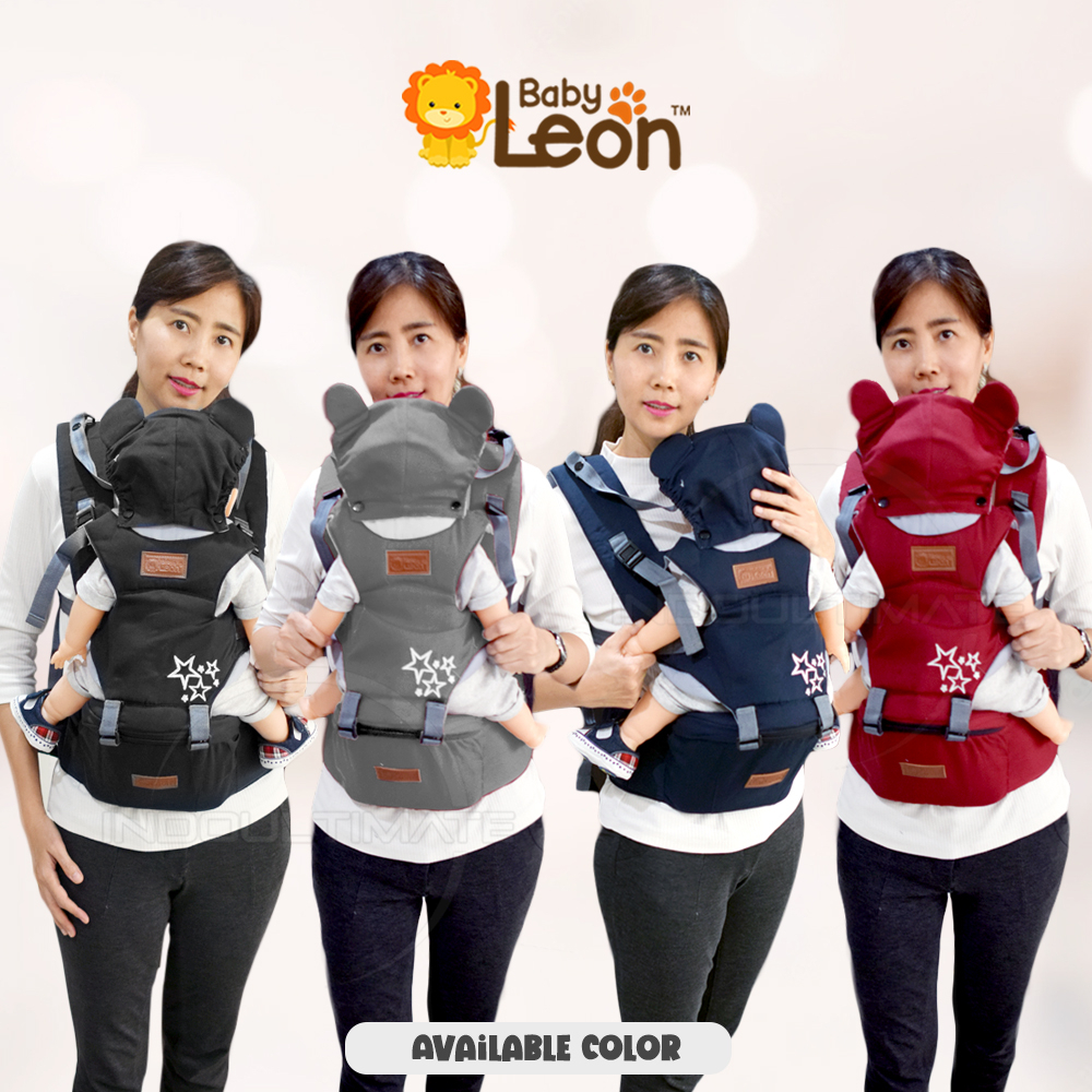 Gendongan depan model terbaru 2023 Hipseat Baby Gendongan Bayi Depan BABY LEON BY-411 Gendongan Anak Depan Multifungsi Gendongan Anti Capek Baby Carrier Gendongan Multifungsi Gendongan Samping Gendongan Depan Bayi