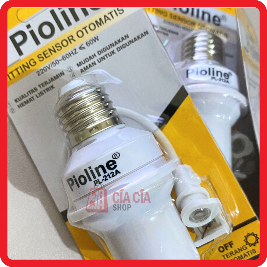 Fitting sensor otomatis Pioline / fitting lampu otomatis Pioline