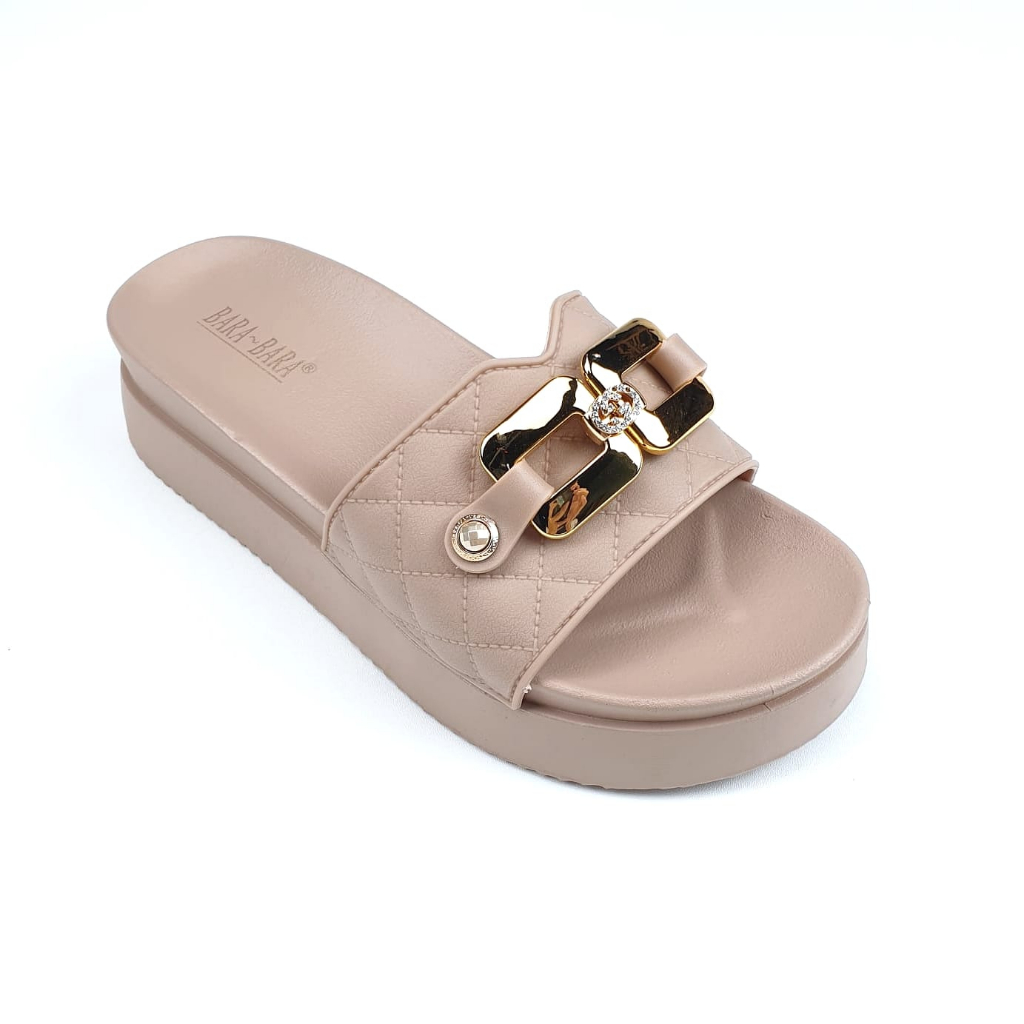 BARA BARA ORIGINAL jelly sandal karet empuk murah wanita barabara import wedges cewek JSL219V1