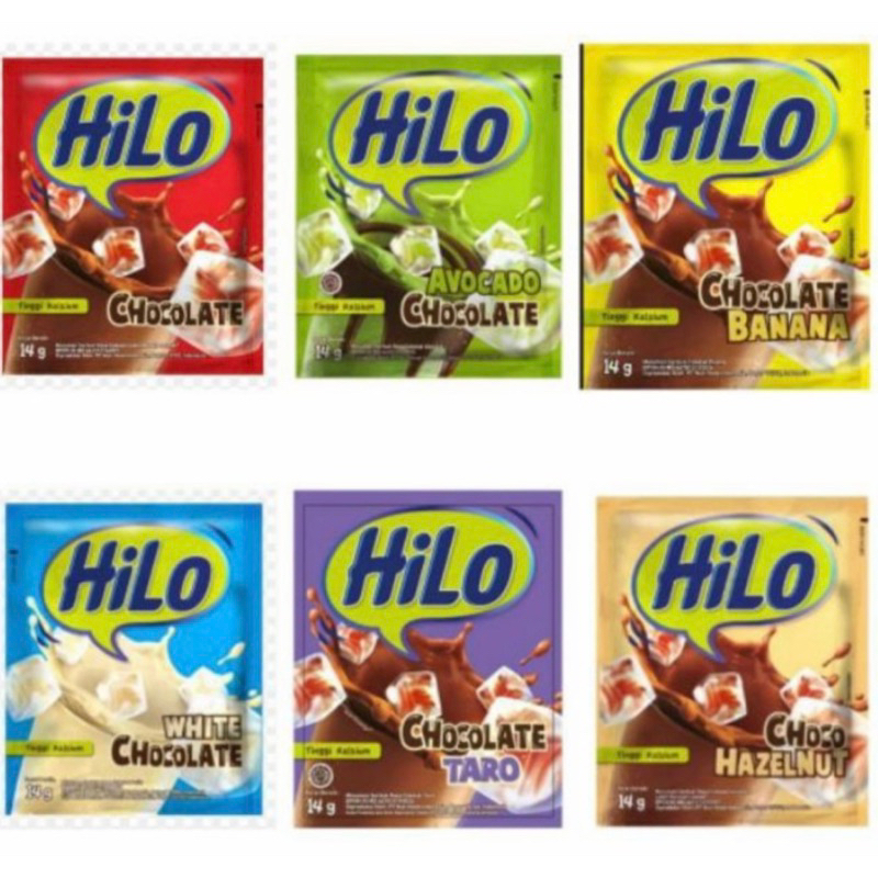 

Susu HILO Sachet Coklat avocado banana vanila