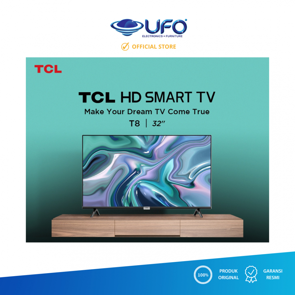 TCL 32 Inch New Android TV HD Ready HDR TV LED 32T8