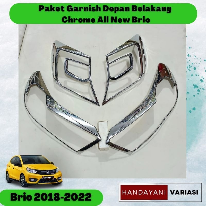 Garnish Depan Belakang Honda All New Brio 2018-2022