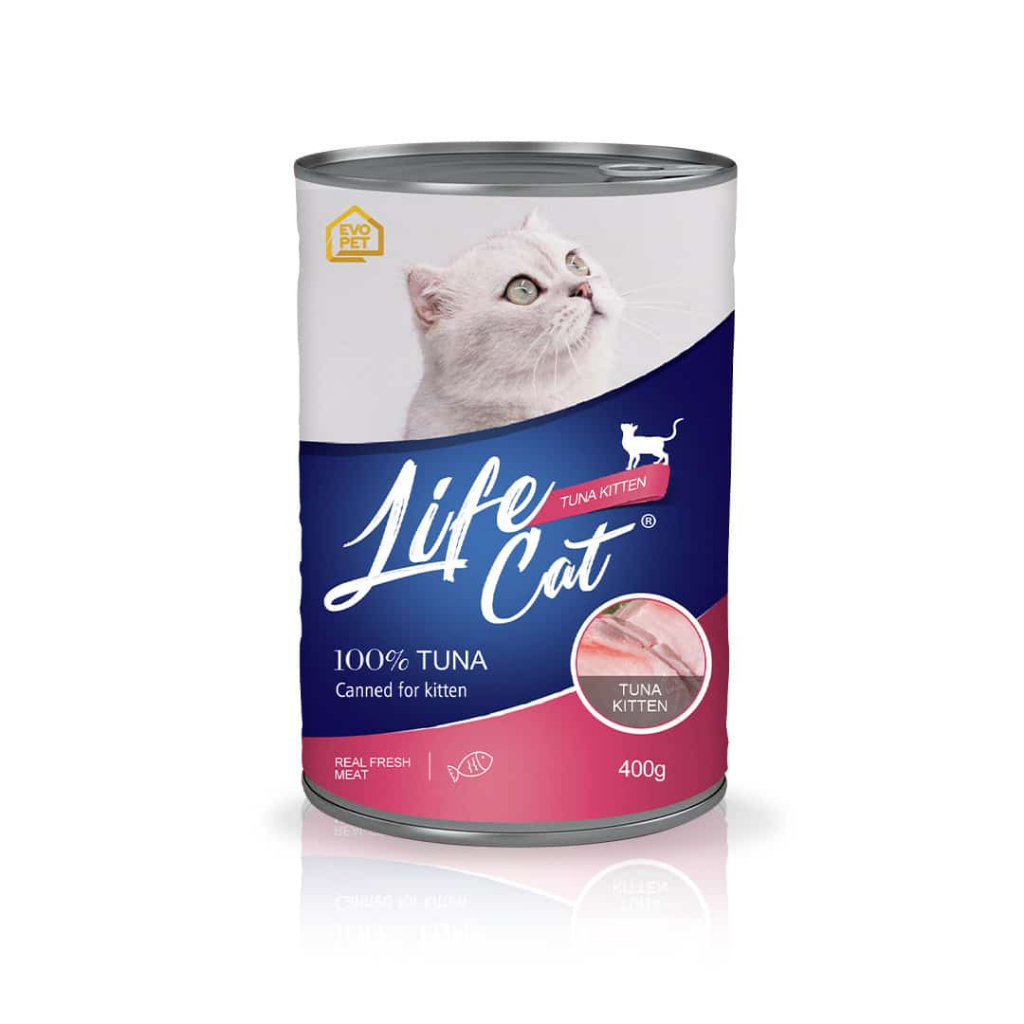 LIFE CAT WET FOOD / MAKANAN BASAH KUCING KALENG 400GR