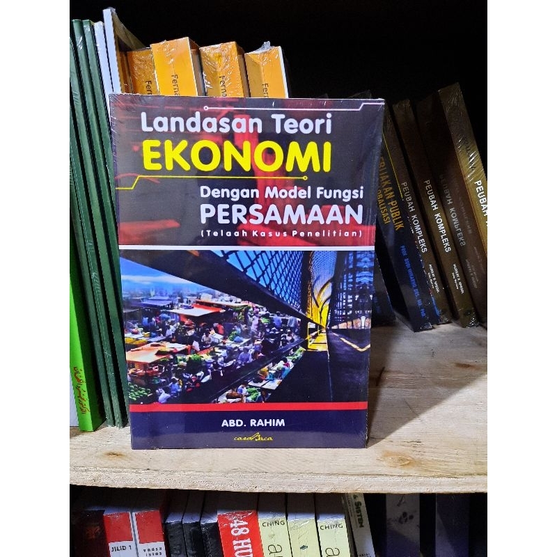 

buku landasan teori ekonomi