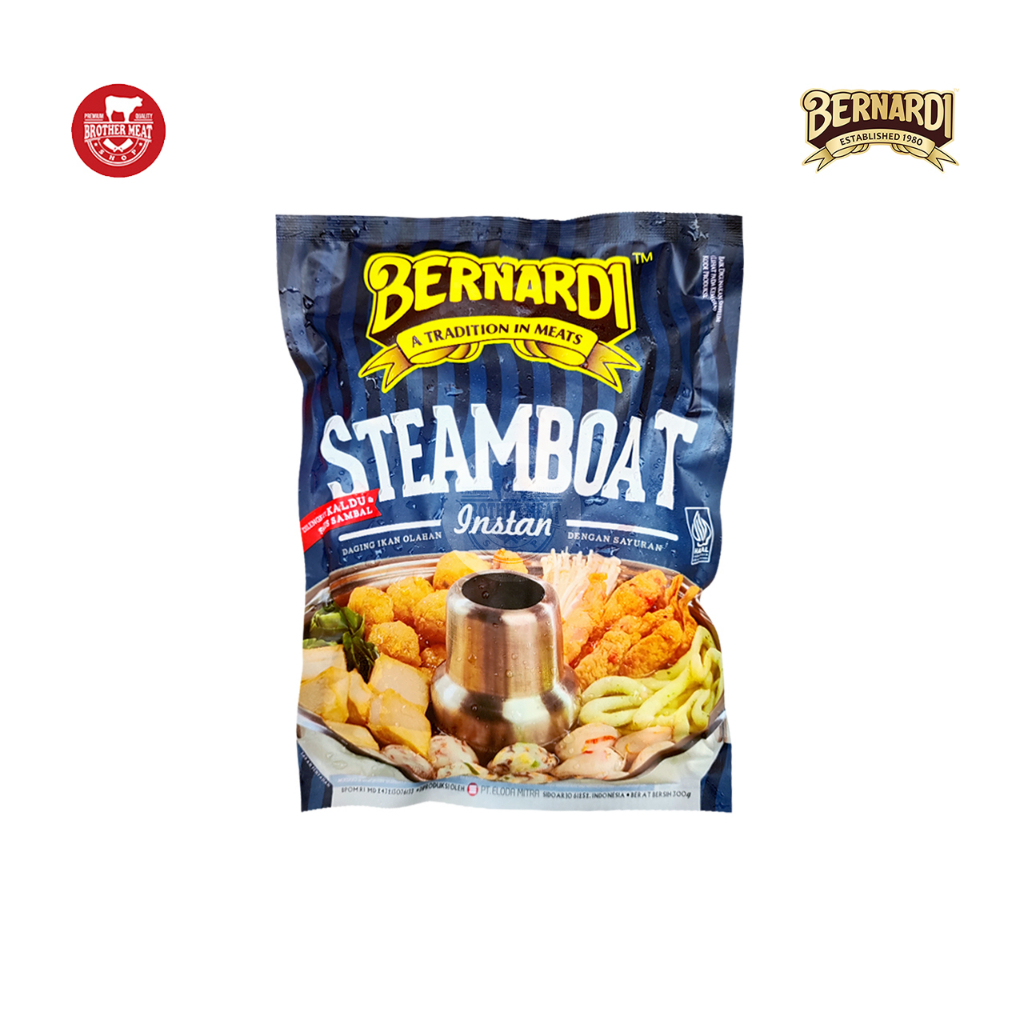 BERNARDI Steamboat Instan 300gr, Halal