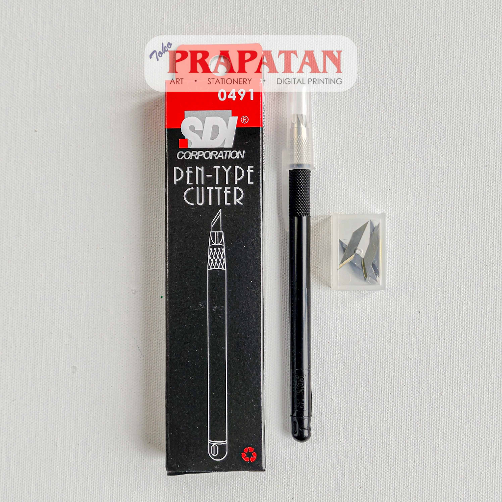 

SDI Pen Cutter Plus Refill Blade | Alat Potong