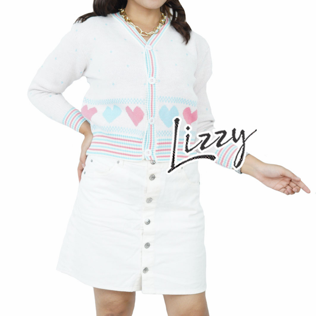 Lizzy - CARDIGAN POLKA LUV PREMIUM