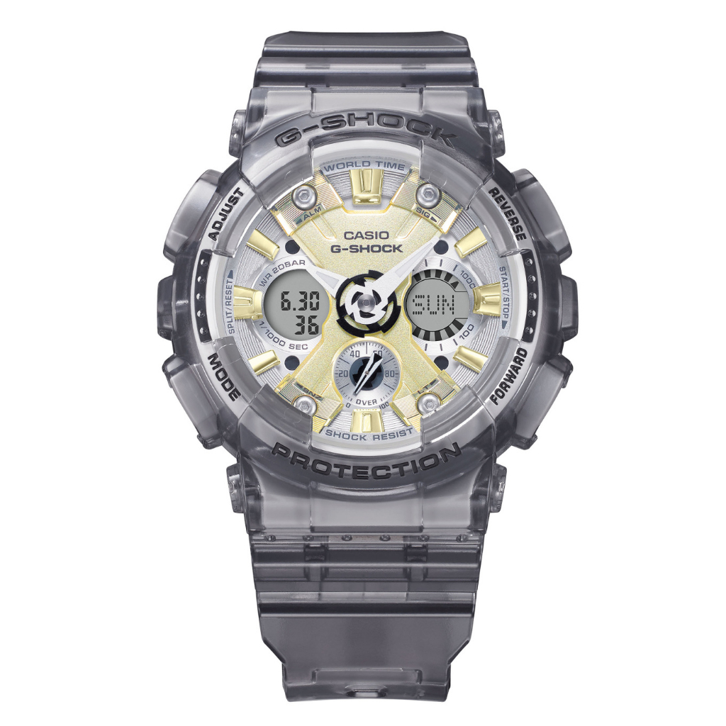 Casio G-Shock GA-120BB-1A Analog Digital Dial Black Resin Band Fullset