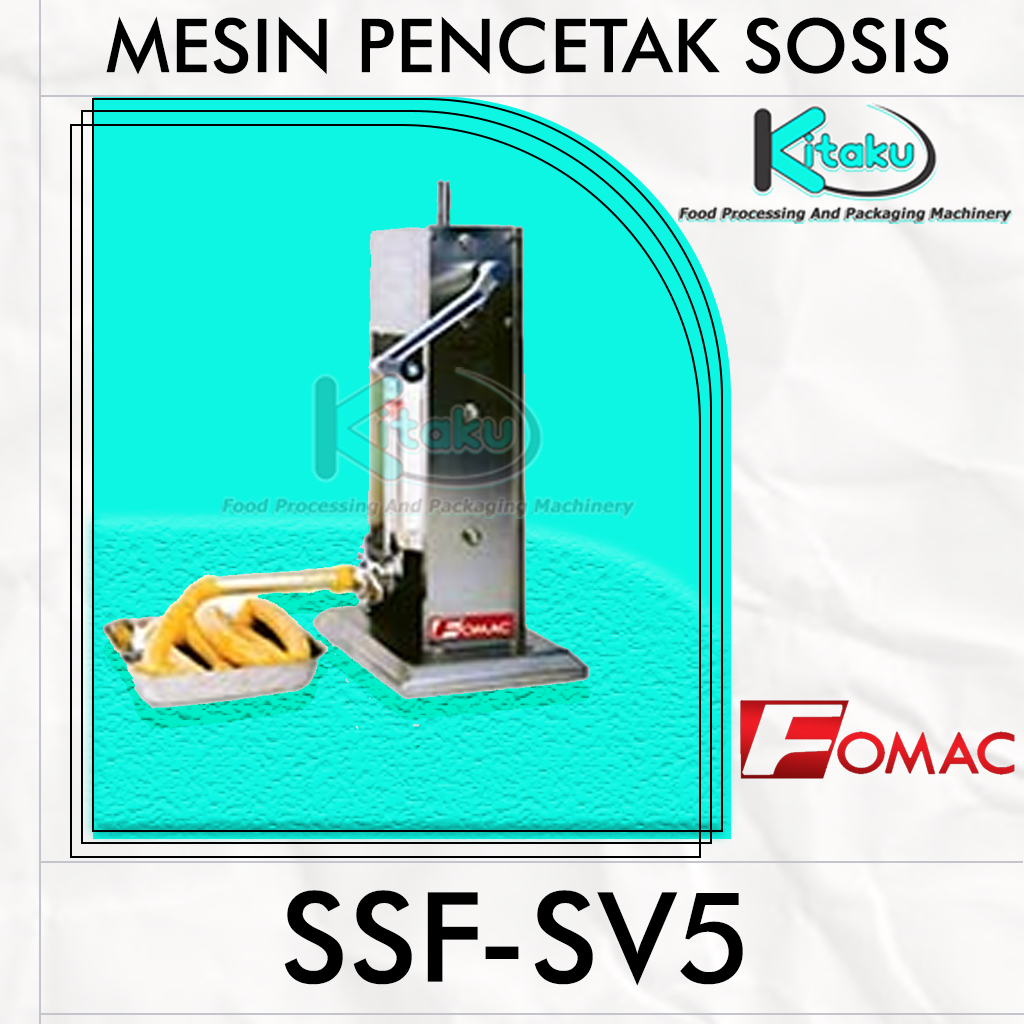 Mesin Pencetak Sossis Fomac-SSF-SV5