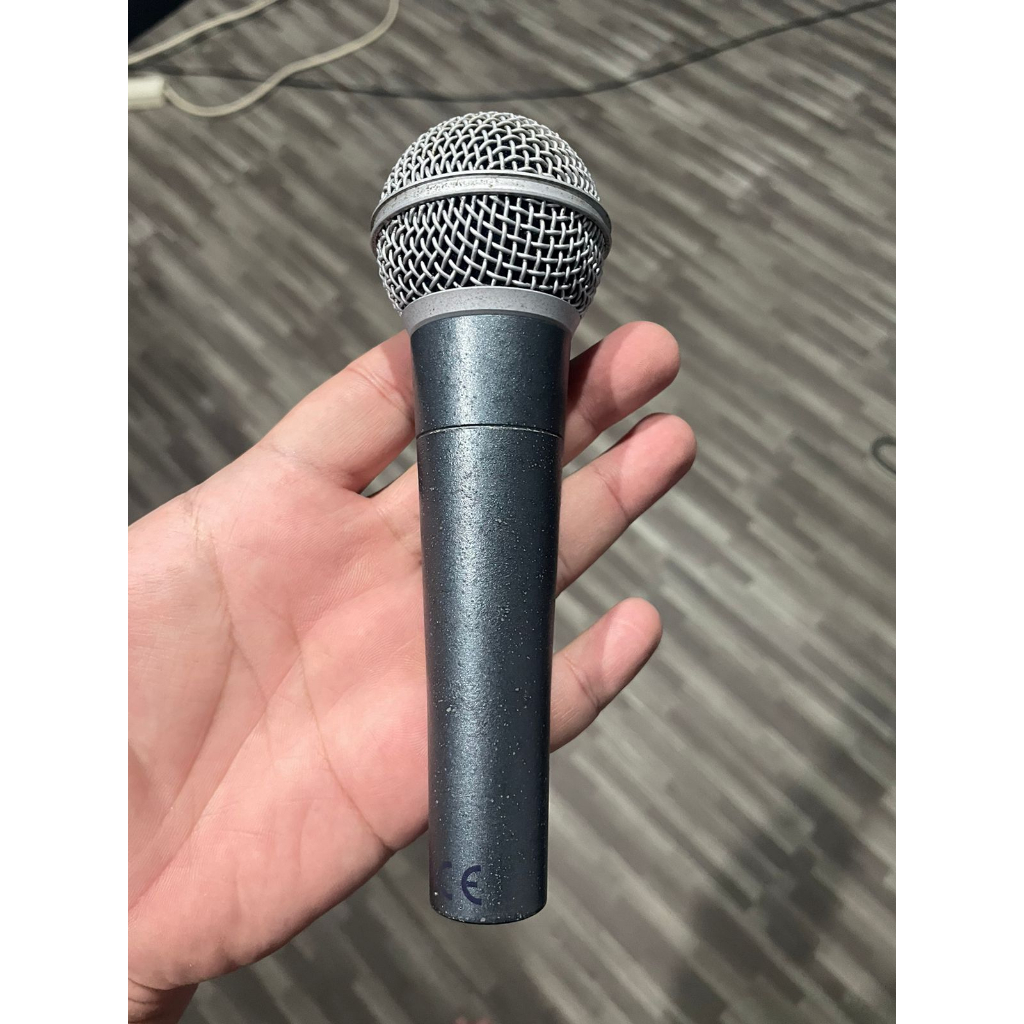 MIC SHURE BETA 58A MICROPHONE KABEL SUARA JERNIH BERSIH