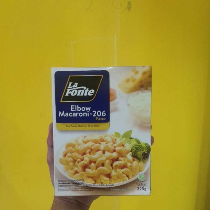 

La fonte elbow macaroni pasta 225g