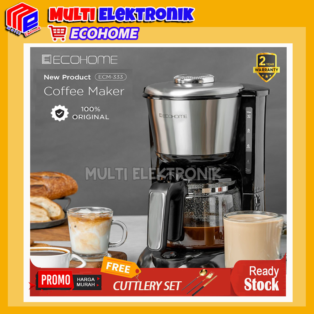 Ecohome Coffee Maker - Mesin Pembuat Kopi ECM-333 / ECM333 Cepat Saji