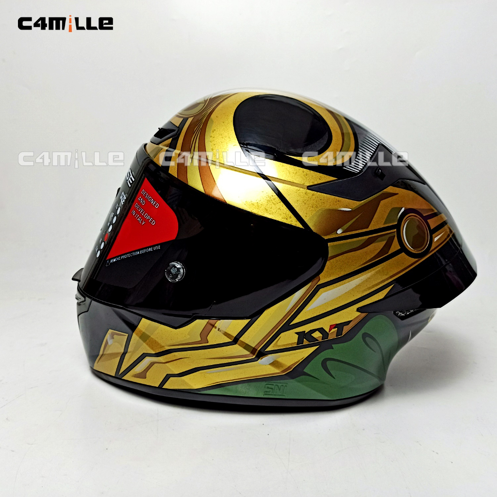 HELM KYT TT COURSE MARVEL LOKI FULL FACE