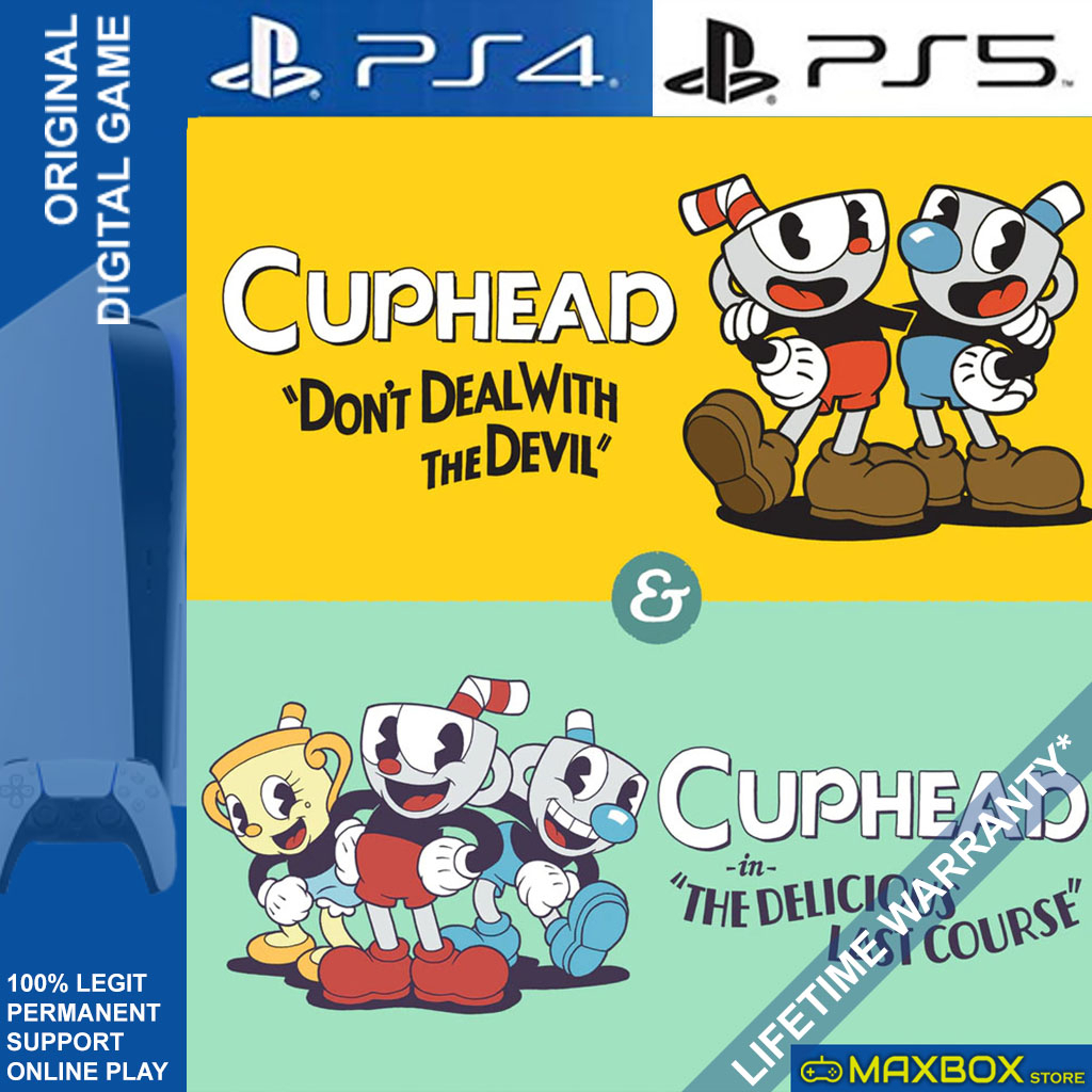 Cuphead & The Delicious Last Course PS4 PS5 Original Game