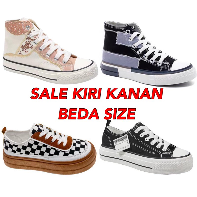 SALE BEDA SIZE KIRI KANAN