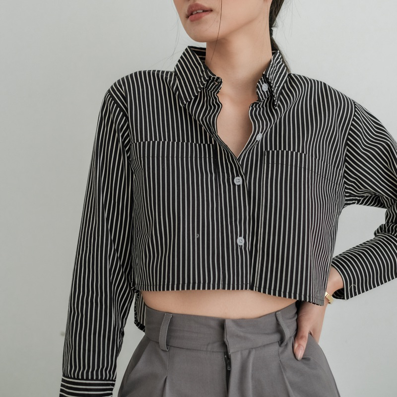 EVE CROPPED SHIRT