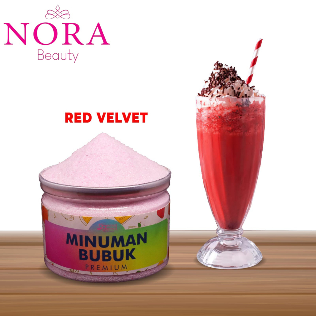 

Bubuk Minuman Red Velvet Kemasan CAN Premium //murah
