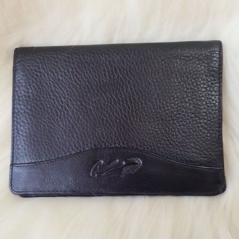 DOMPET KULIT ASLI CRO* BLACK AUTH