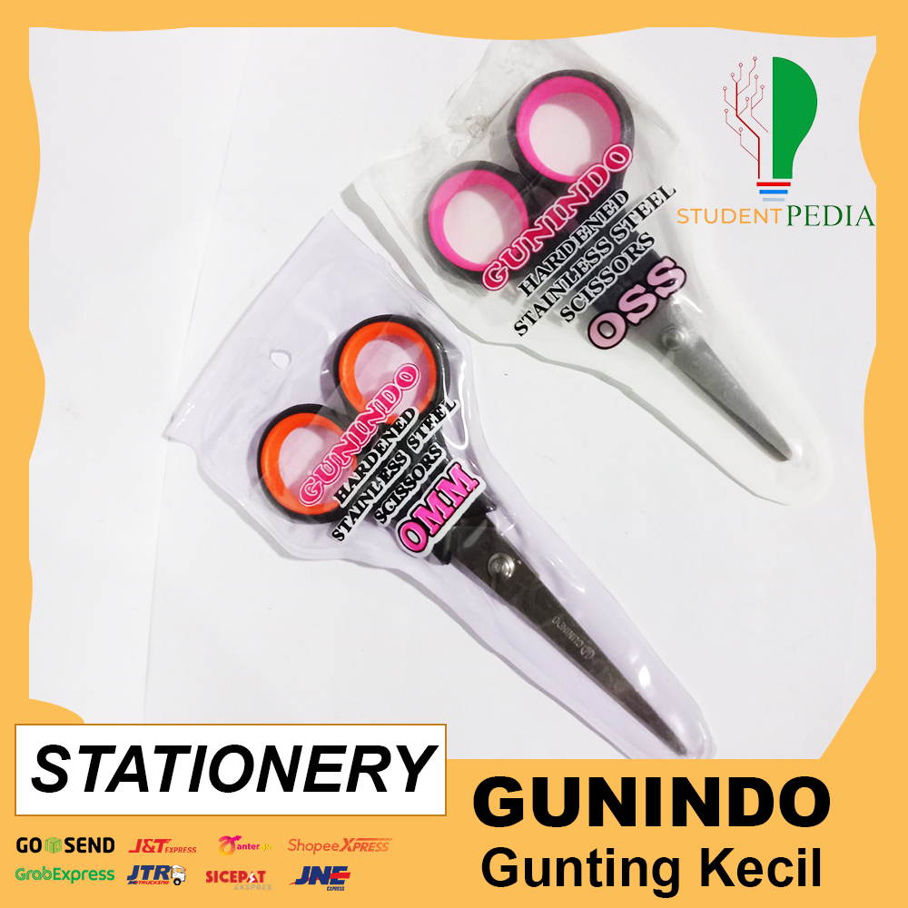 

Gunting / Scissors / Pemotong Kertas GUNINDO Sedang & Kecil / GUNINDO OSS OMM